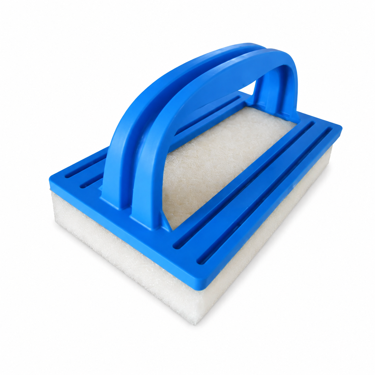 Passa-Limpa Netuno azul para limpeza manual de bordas da piscina
