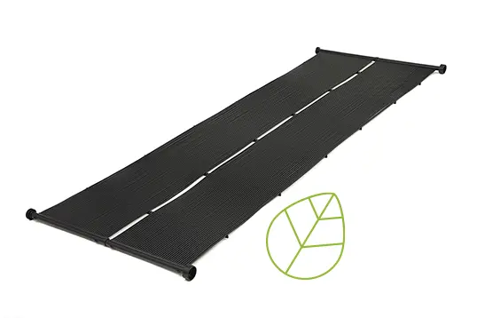 Placa de aquecedor solar Eco Vibea 3 por 1 metro