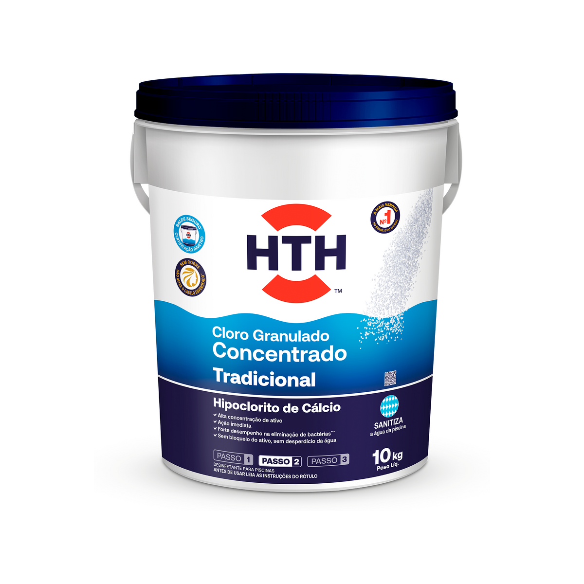 Balde HTH Cloro Granulado Concentrado Tradicional
