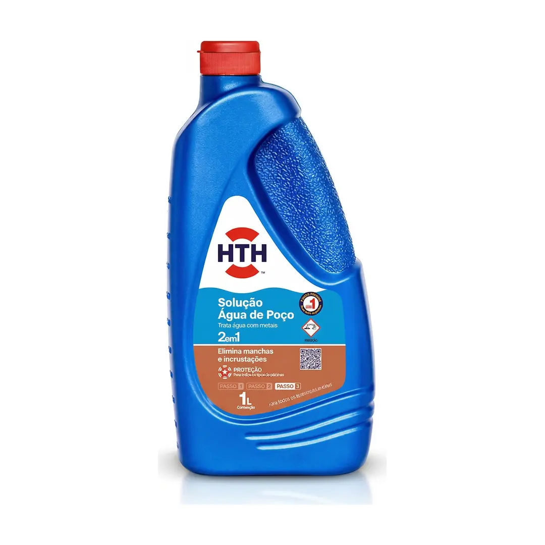 Embalagem HTH Solução Água de Poço 2 em 1
